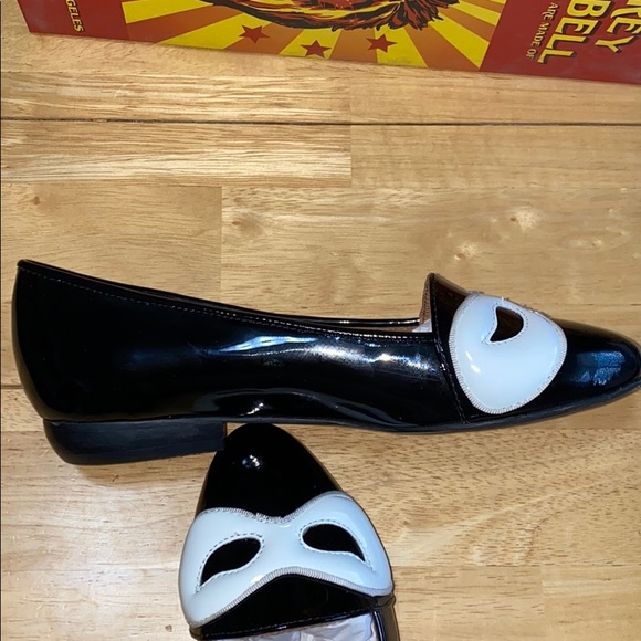 NIB JEFFREY CAMPBELL MASQUE BLACK PATENT SHOES - Picture 6 of 12